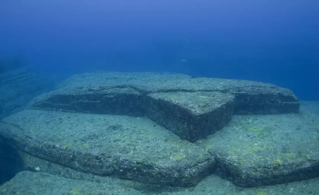 Japanese Underwater Pyramid