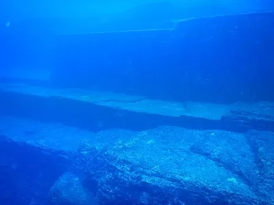 japanese pyramid underwater