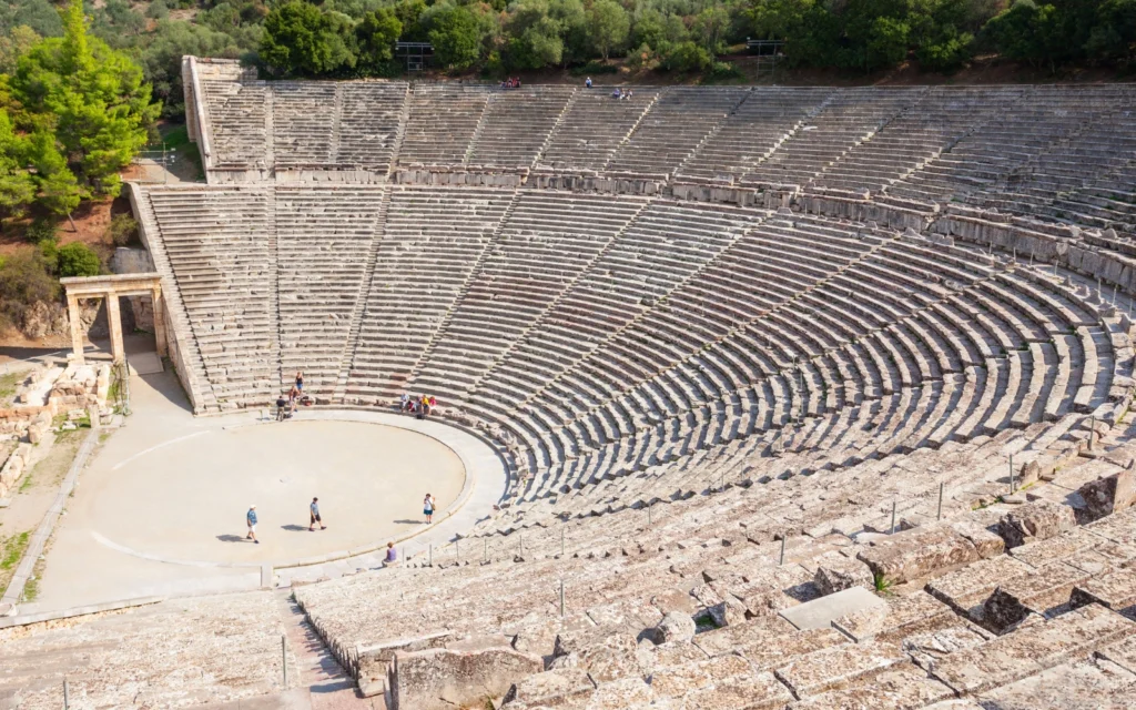 Ancient Theatre of Epidaurus - historical sites in greece