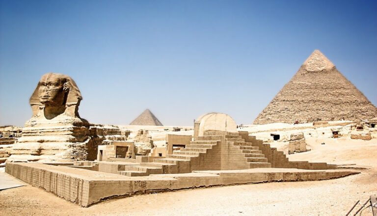 the great sphinx at Giza