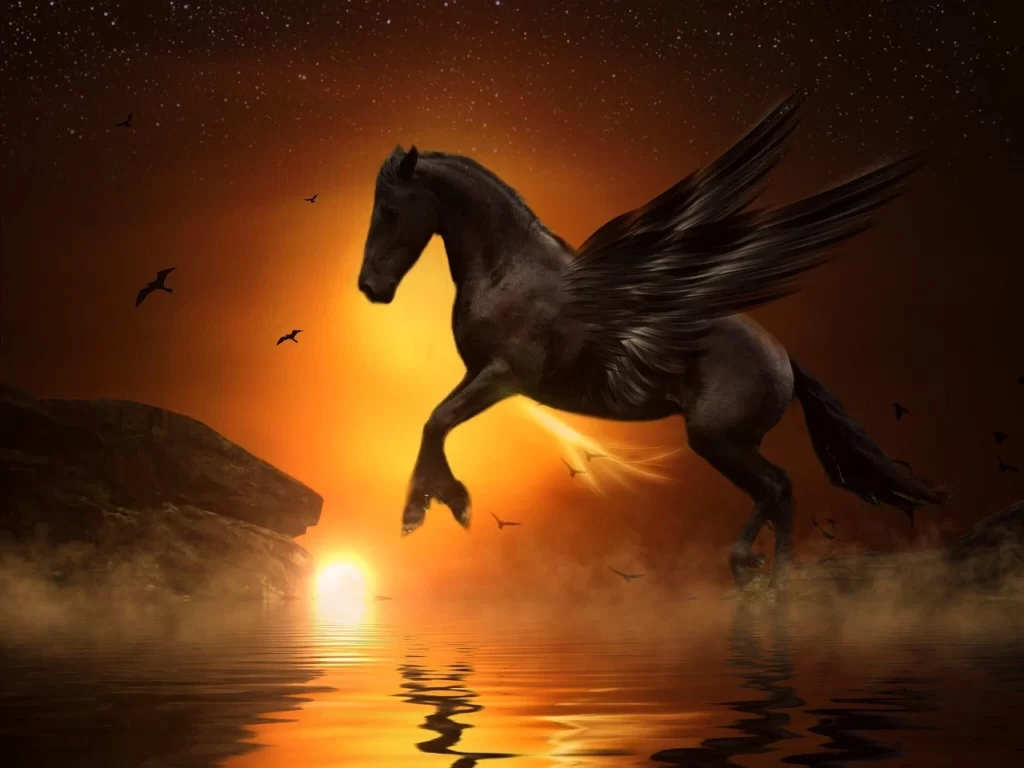 Pegasus - Creatures from Greek Mythology