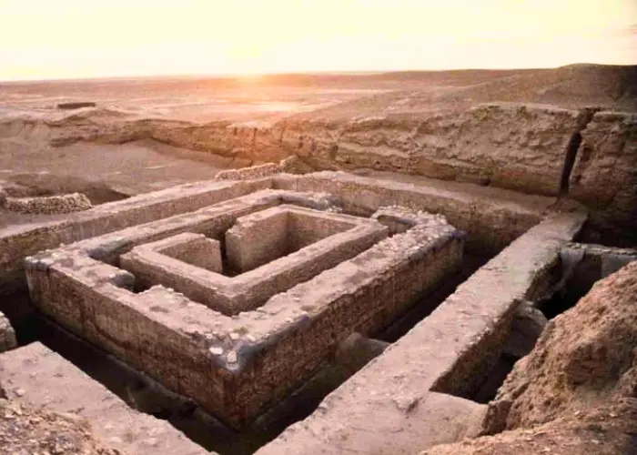 The ancient structure of Uruk the first city