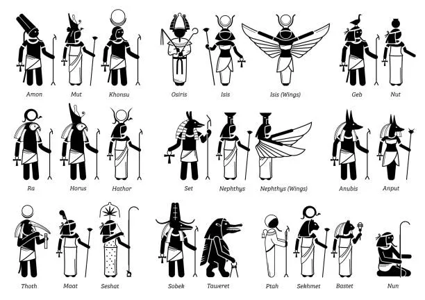 egyptian gods vs greek gods