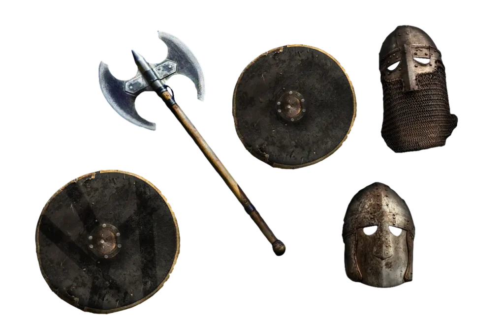 viking weapons and armor