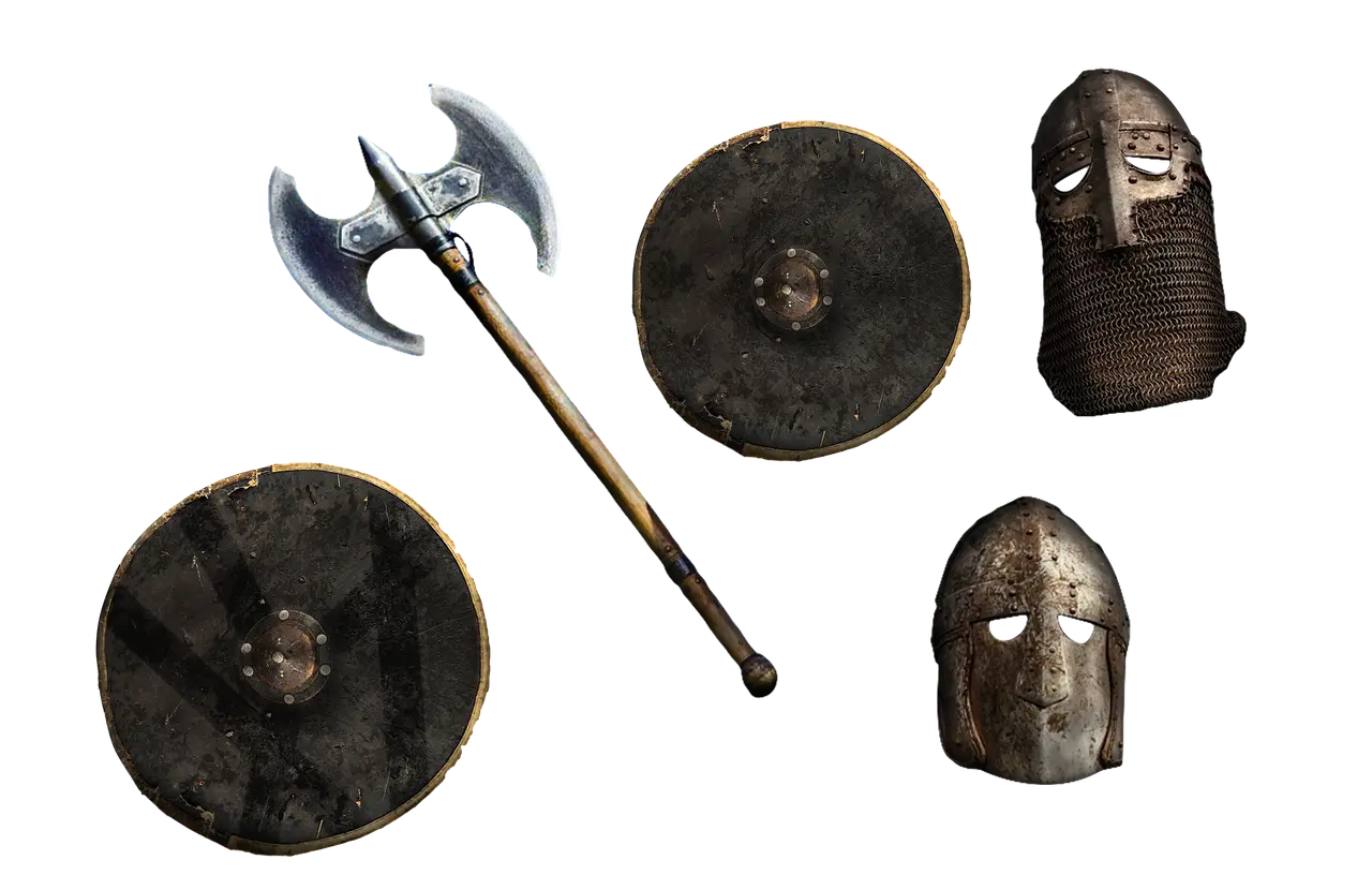 viking weapons and armor